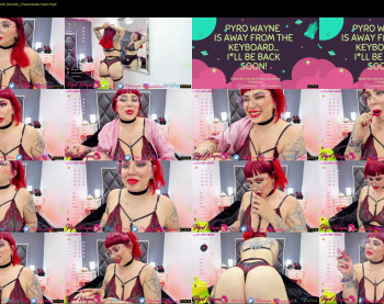 pyrowayne — 71 minute Chaturbate female cam capture, 1080p, Jul 22, 2021
