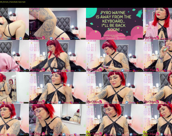 pyrowayne — 74 minute Chaturbate female cam capture, 1080p, Jul 23, 2021