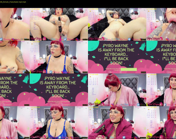 pyrowayne — 74 minute Chaturbate female cam capture, 1080p, Jul 25, 2021