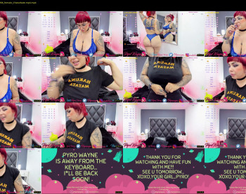 pyrowayne — 52 minute Chaturbate female cam capture, 1080p, Jul 25, 2021