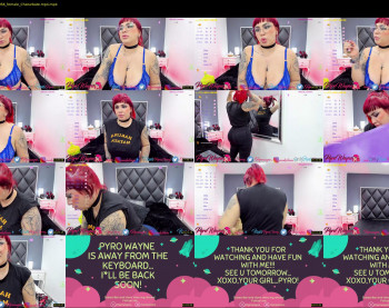 pyrowayne — 50 minute Chaturbate female cam capture, 1080p, Jul 25, 2021