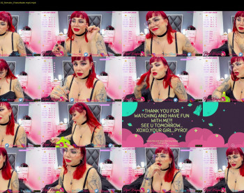 pyrowayne — 61 minute Chaturbate female cam capture, 1080p, Jul 28, 2021