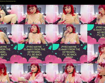 pyrowayne — 74 minute Chaturbate female cam capture, 1080p, Jul 29, 2021
