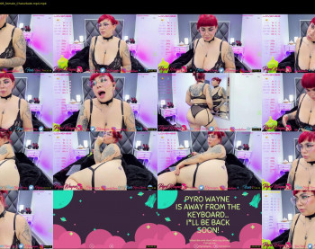 pyrowayne — 74 minute Chaturbate female cam capture, 1080p, Aug 1, 2021
