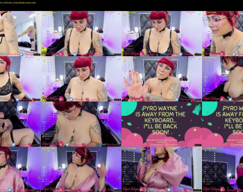 pyrowayne — 72 minute Chaturbate female cam capture, 1080p, Aug 1, 2021