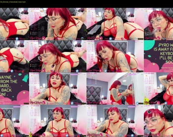 pyrowayne — 74 minute Chaturbate female cam capture, 1080p, Aug 1, 2021