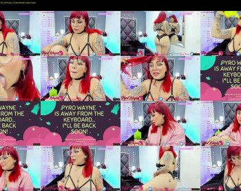 pyrowayne — 73 minute Chaturbate female cam capture, 1080p, Aug 5, 2021