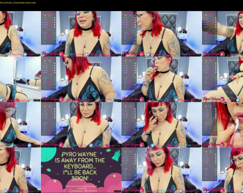 pyrowayne — 72 minute Chaturbate female cam capture, 1080p, Aug 13, 2021