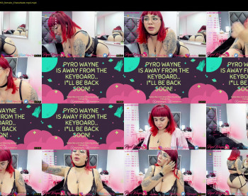 pyrowayne — 77 minute Chaturbate female cam capture, 1080p, Aug 17, 2021