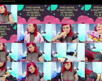 pyrowayne — 73 minute Chaturbate female cam capture, 1080p, Aug 21, 2021
