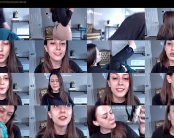 realcanada — 25 minute Chaturbate female cam capture, 720p, Aug 26, 2021
