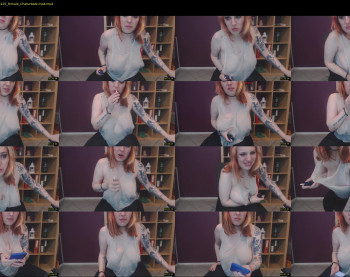 temptingfox — 8 minute Chaturbate female cam capture, 720p, Aug 27, 2021