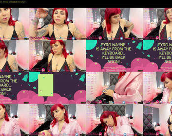 pyrowayne — 77 minute Chaturbate female cam capture, 1080p, Aug 29, 2021