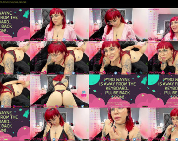 pyrowayne — 78 minute Chaturbate female cam capture, 1080p, Aug 29, 2021