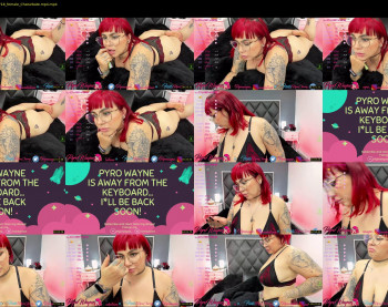 pyrowayne — 76 minute Chaturbate female cam capture, 1080p, Aug 29, 2021