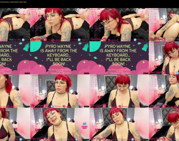 pyrowayne — 76 minute Chaturbate female cam capture, 1080p, Aug 29, 2021