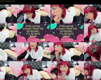pyrowayne — 73 minute Chaturbate female cam capture, 1080p, Sep 3, 2021
