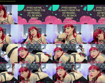 pyrowayne — 74 minute Chaturbate female cam capture, 1080p, Sep 4, 2021