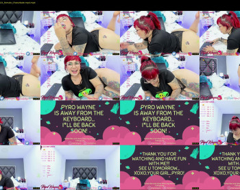 pyrowayne — 44 minute Chaturbate female cam capture, 1080p, Sep 4, 2021