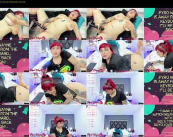 pyrowayne — 64 minute Chaturbate female cam capture, 1080p, Sep 4, 2021