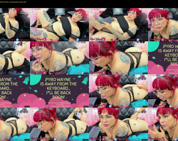 pyrowayne — 75 minute Chaturbate female cam capture, 1080p, Sep 5, 2021