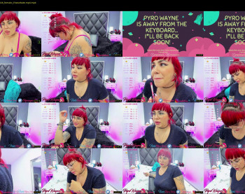 pyrowayne — 76 minute Chaturbate female cam capture, 1080p, Sep 7, 2021