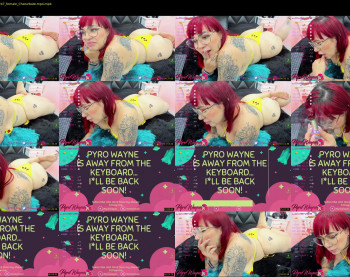pyrowayne — 40 minute Chaturbate female cam capture, 1080p, Sep 9, 2021