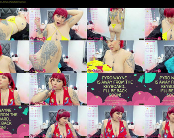 pyrowayne — 76 minute Chaturbate female cam capture, 1080p, Sep 9, 2021
