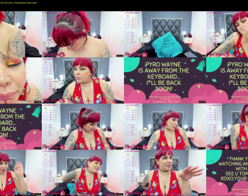 pyrowayne — 61 minute Chaturbate female cam capture, 1080p, Sep 9, 2021