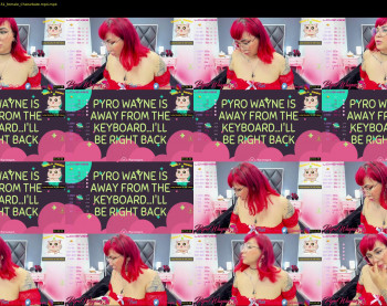 pyrowayne — 5 minute Chaturbate female cam capture, 1080p, Sep 12, 2021