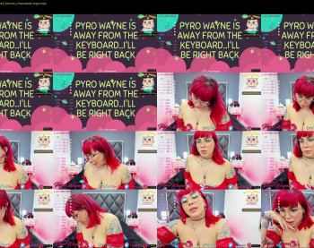 pyrowayne — 28 minute Chaturbate female cam capture, 1080p, Sep 12, 2021