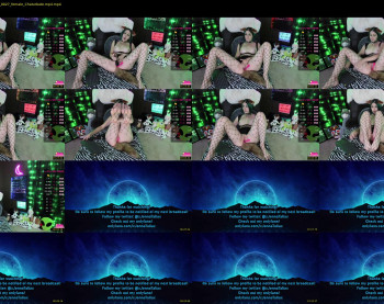 midnightpixie — 12 minute Chaturbate female cam capture, 720p, Sep 16, 2021