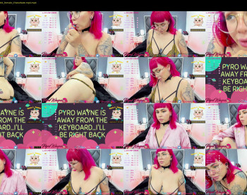 pyrowayne — 79 minute Chaturbate female cam capture, 1080p, Sep 21, 2021