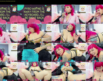 pyrowayne — 81 minute Chaturbate female cam capture, 1080p, Sep 21, 2021