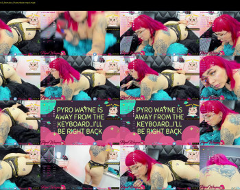 pyrowayne — 82 minute Chaturbate female cam capture, 1080p, Sep 21, 2021
