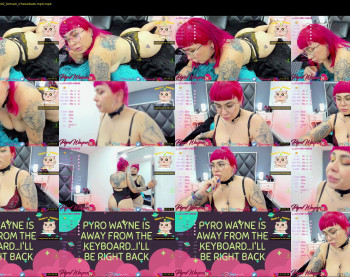 pyrowayne — 82 minute Chaturbate female cam capture, 1080p, Sep 21, 2021