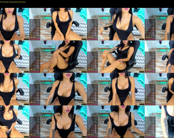 kickyfox77 — 8 minute Chaturbate female cam capture, 1080p, Sep 24, 2021