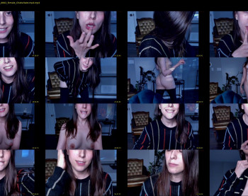 realcanada — 62 minute Chaturbate female cam capture, 720p, Sep 24, 2021