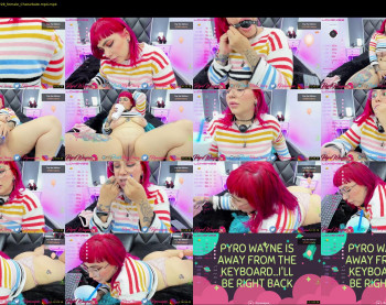 pyrowayne — 81 minute Chaturbate female cam capture, 1080p, Sep 25, 2021