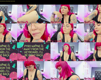 pyrowayne — 79 minute Chaturbate female cam capture, 1080p, Sep 26, 2021