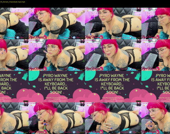 pyrowayne — 60 minute Chaturbate female cam capture, 1080p, Sep 28, 2021