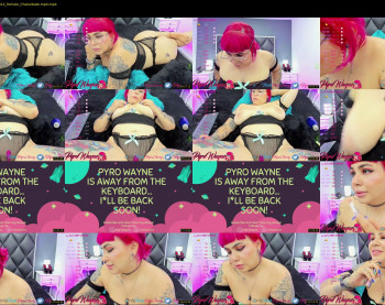 pyrowayne — 81 minute Chaturbate female cam capture, 1080p, Sep 28, 2021