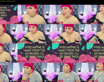 pyrowayne — 81 minute Chaturbate female cam capture, 1080p, Sep 28, 2021