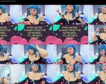 pyrowayne — 72 minute Chaturbate female cam capture, 1080p, Jul 4, 2021