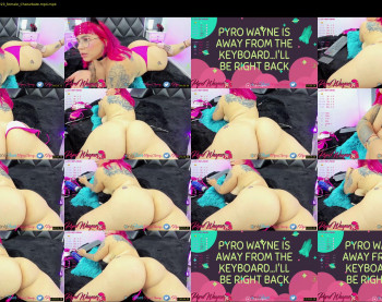 pyrowayne — 84 minute Chaturbate female cam capture, 1080p, Oct 1, 2021
