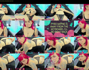 pyrowayne — 79 minute Chaturbate female cam capture, 1080p, Oct 2, 2021