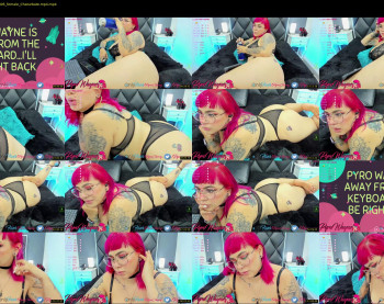 pyrowayne — 81 minute Chaturbate female cam capture, 1080p, Oct 2, 2021