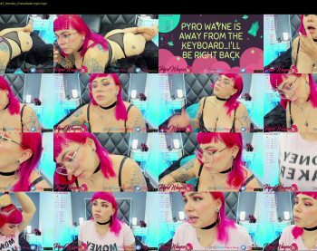 pyrowayne — 78 minute Chaturbate female cam capture, 1080p, Oct 2, 2021