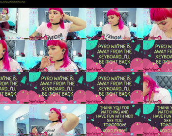pyrowayne — 69 minute Chaturbate female cam capture, 1080p, Oct 2, 2021