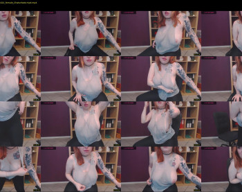 temptingfox — 30 minute Chaturbate female cam capture, 720p, Oct 1, 2021